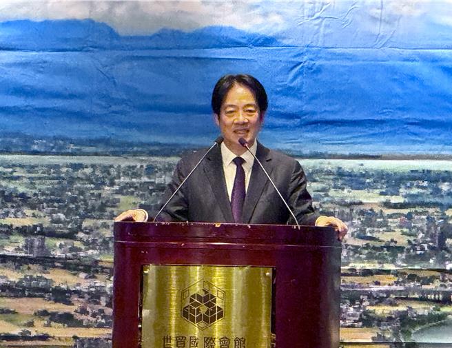 出席北市宜蘭同鄉會 賴清德博感情為林國璋助選 強調自己是宜蘭女婿 大家可把他當自己人。曾薏蘋攝