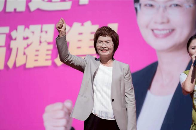 立委陳素月15日在彰化員林成立競選辦公室。（立委陳素月提供）