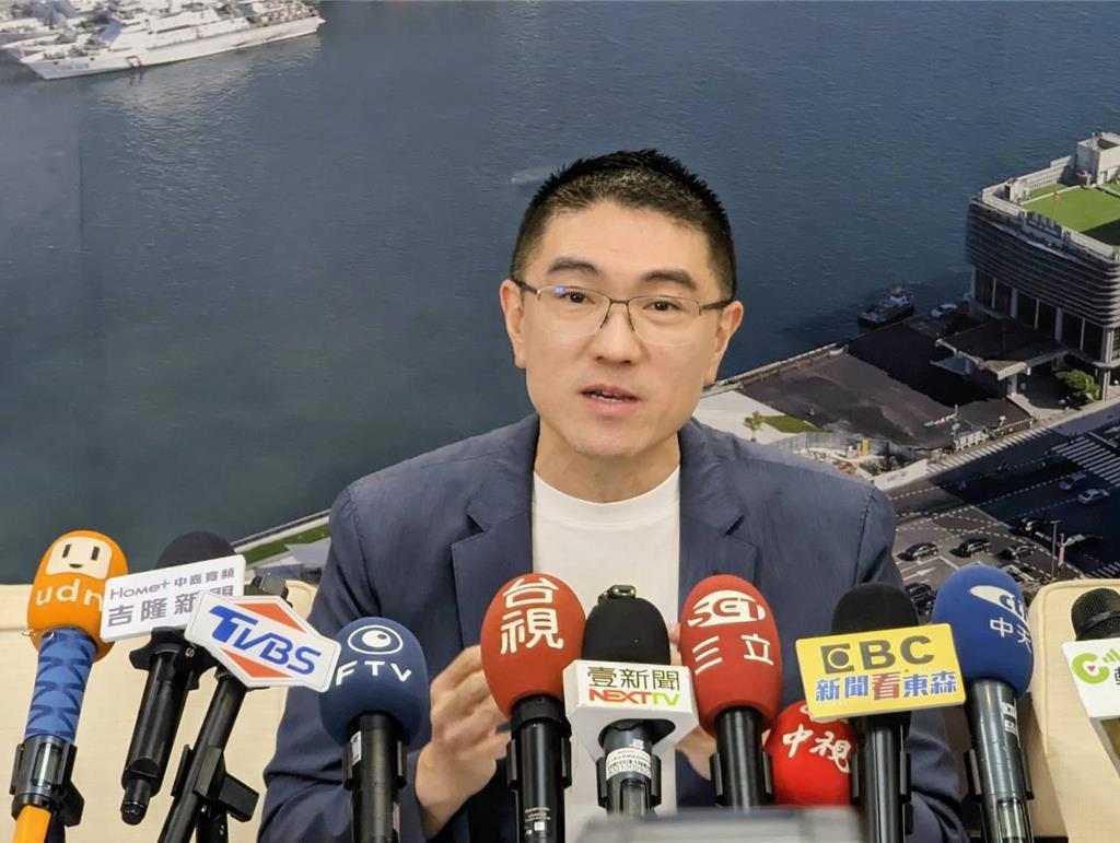 基隆藍白合起手式?白委站台謝國樑 嗆綠營為罷免案道歉