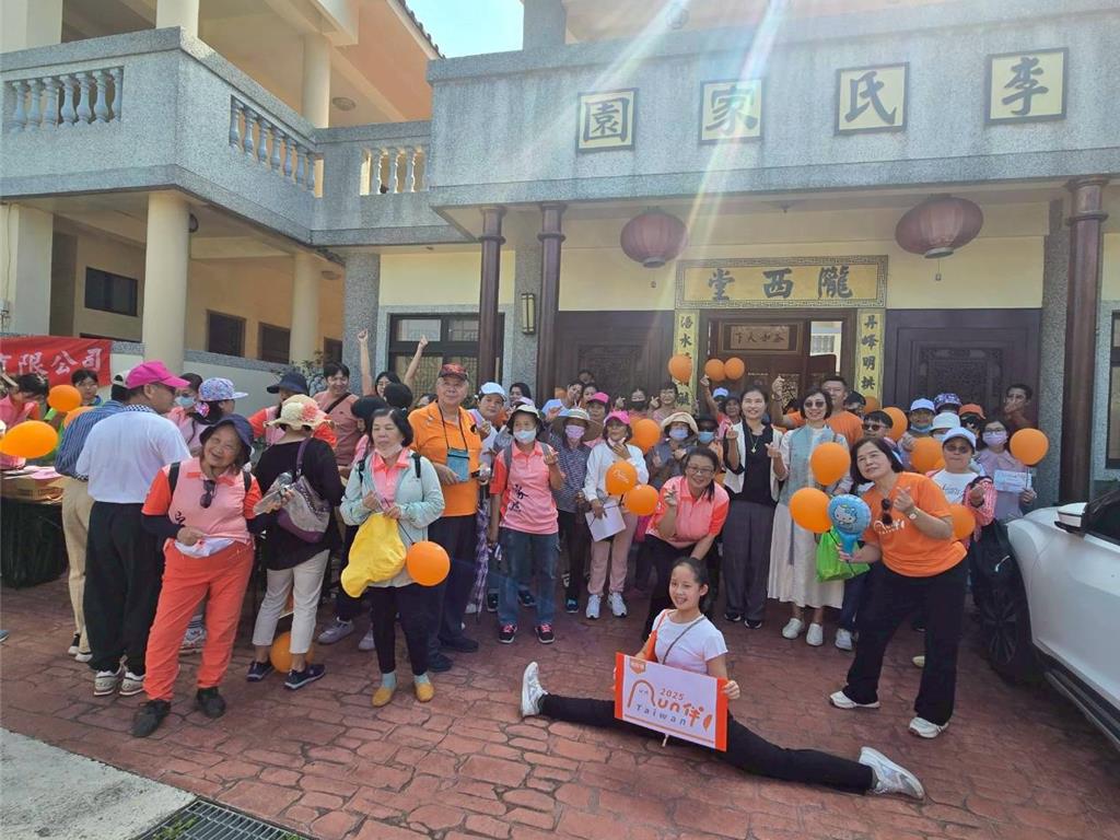 長者走出家門!南投RUN伴健行匯集百人 共築社區支持網