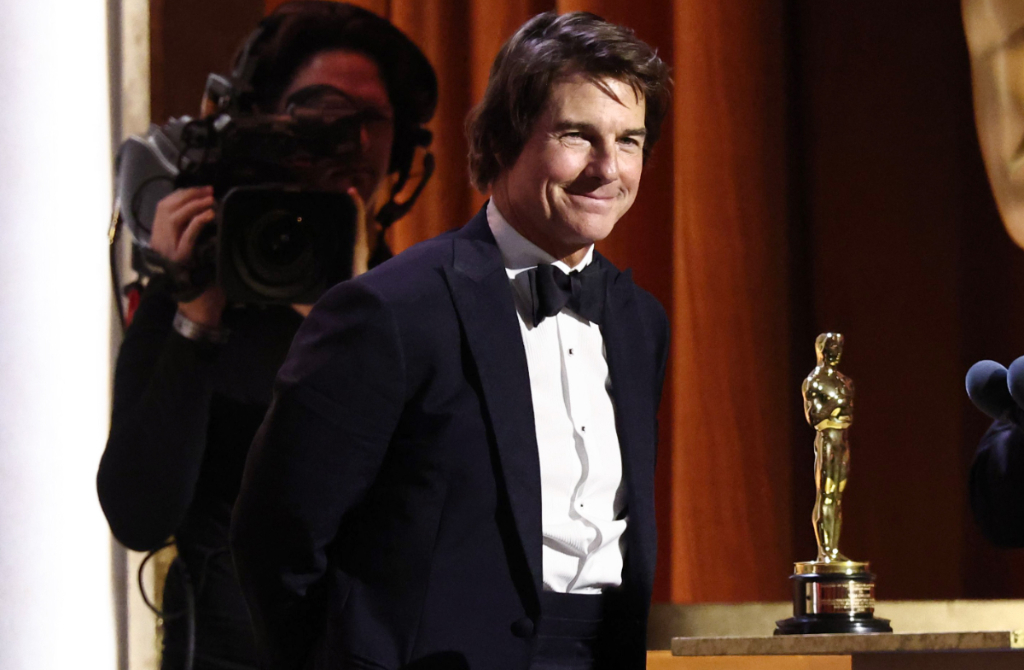 阿湯哥獲奧斯卡「終身成就獎」 自嘲:不要再摔斷骨頭了