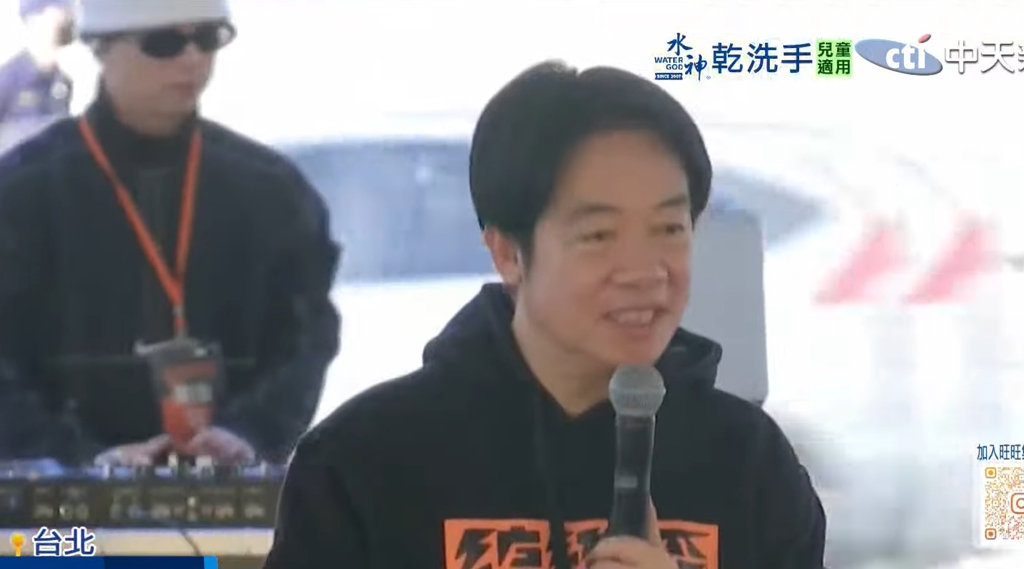 賴清德太親民「背後有車子經過」 方恩格驚：這樣安全嗎