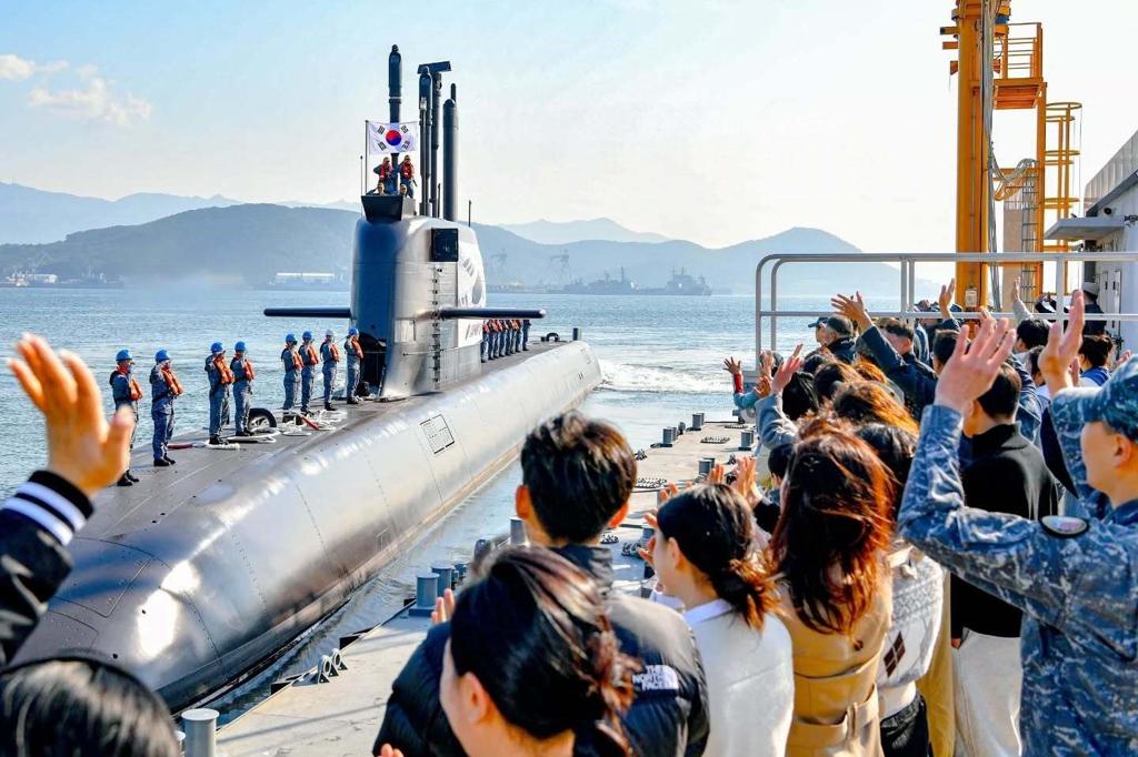 美韓 「沉默鯊魚」反潛聯演   韓潛艦「安武號」首參演