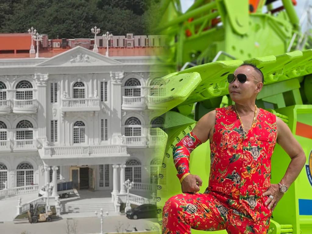 獨家》百億吊車大王賺錢風水！40億「白宮」致富密碼曝