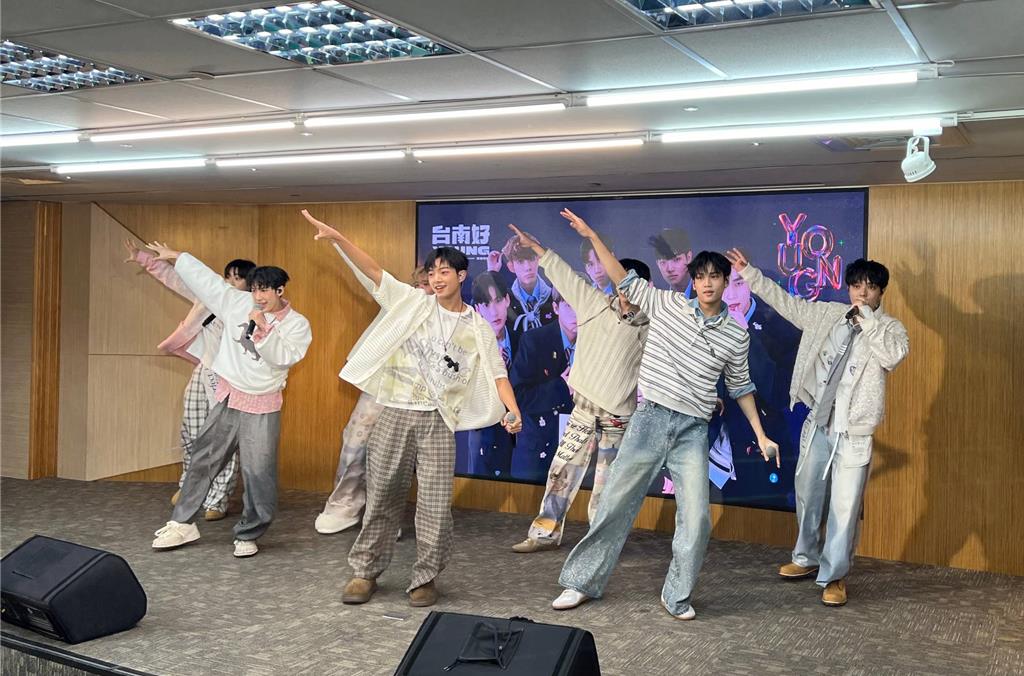 「台南好Young」11月底起跑 黃偉哲攜手新世代男團F.F.O.連嗨6周