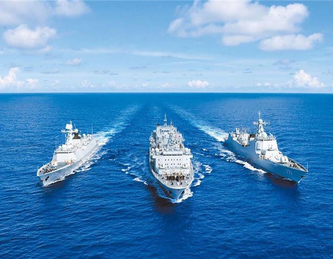 陸越決定19日至20日展開第39次北部灣聯合巡邏，提升共同維護海域能力。（中新社）