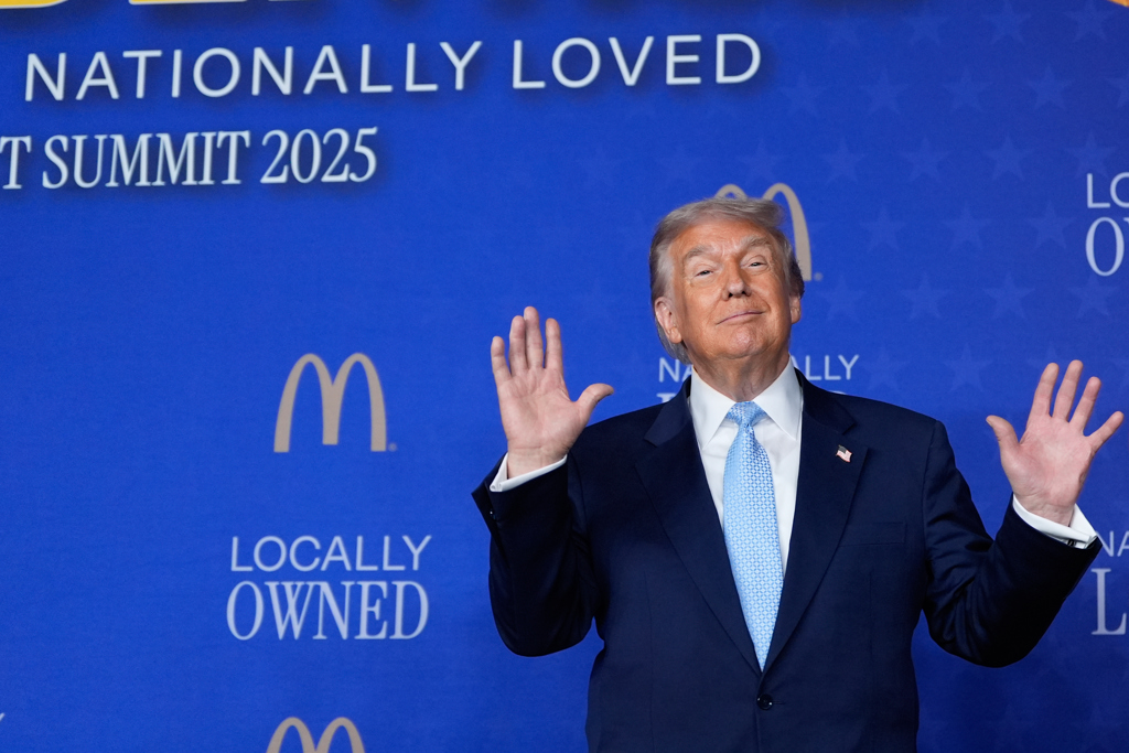 喊話麥當勞價格更親民 川普得意自誇：美國真幸運有我