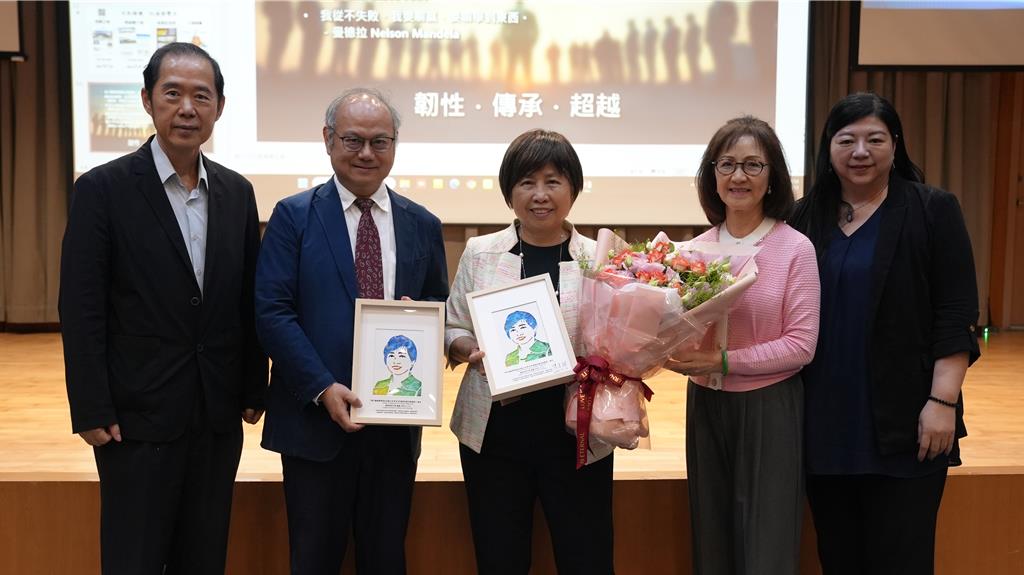 勤誠興業董座登龍華科大大師講堂 啟動先進製程合作交流