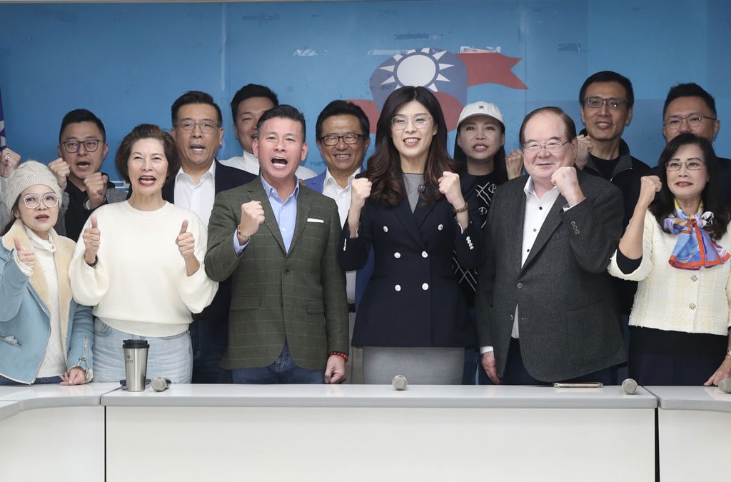 拜會國民黨北市議會黨團 鄭麗文:感謝戴錫欽扛起重責大任