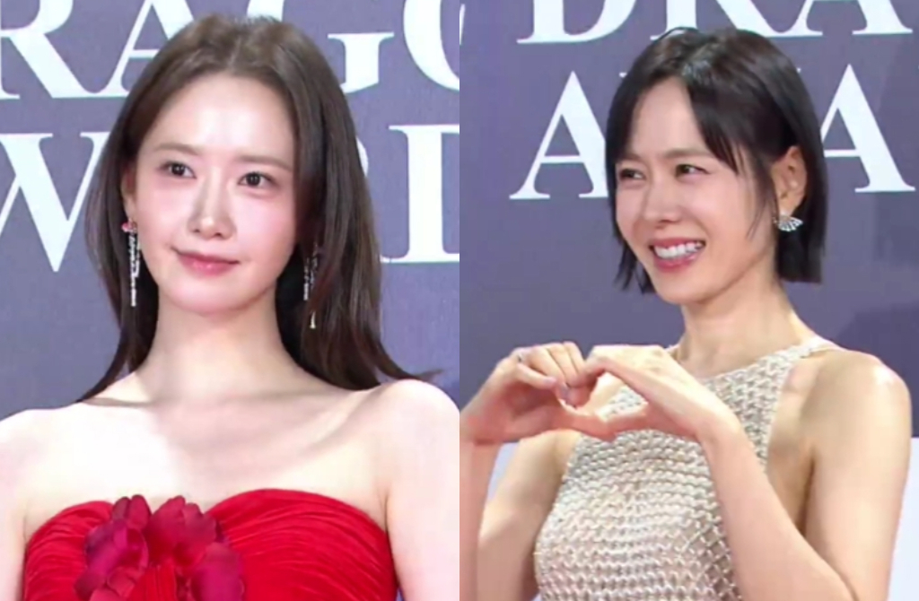 青龍獎》孫藝珍紅毯尬上潤娥!一秒猜中老公玄彬心思