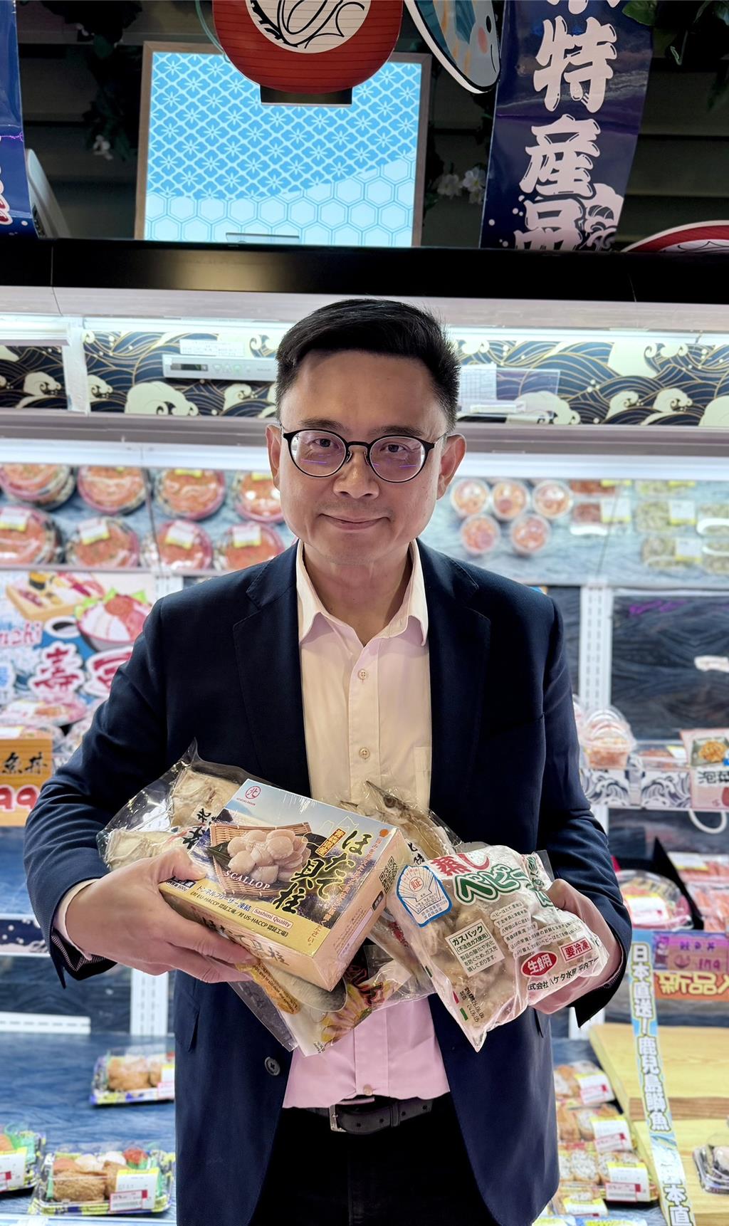 中日關係緊繃 賴瑞隆力挺日本水產、深化台日友好