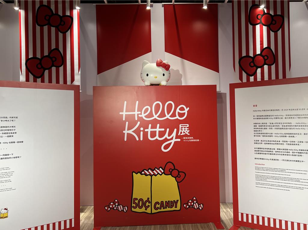 Hello Kitty展台灣限定周邊、特典必收 飛天小女警花漾現身台中