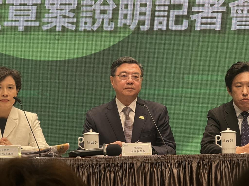 憂財政土石流釀災  卓榮泰喊話在野：支持政院版財劃法