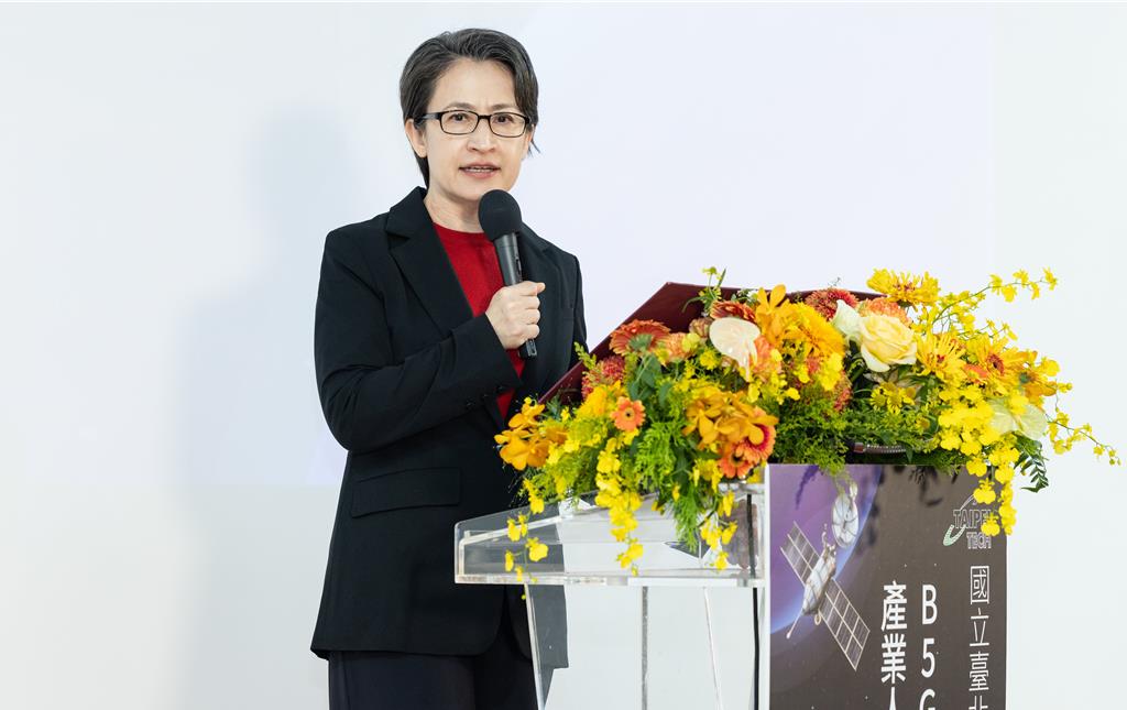 出席B5G通訊培育基地  蕭美琴期許打造太空科技國家隊