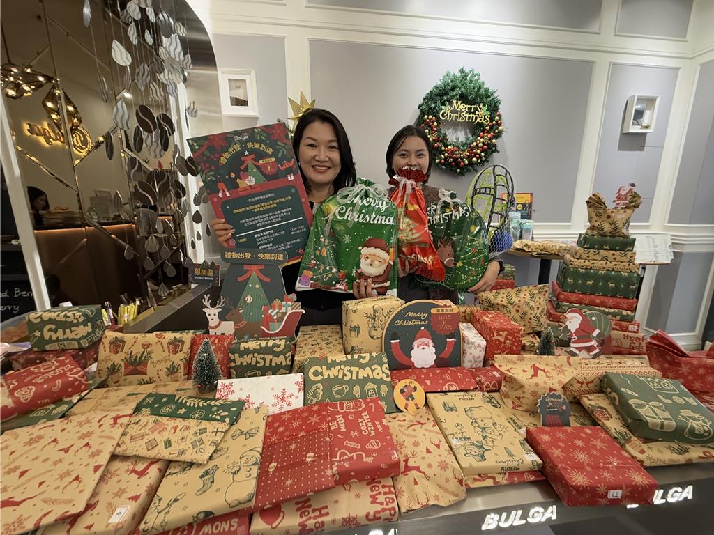 最甜的冰淇淋！「耶誕禮屋」10年不輟 年募600份禮物送愛到家扶