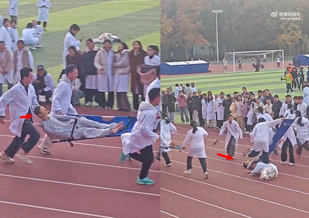 醫校「創意競賽」人偶遭多次慘摔　網友：有考慮它的感受嗎？