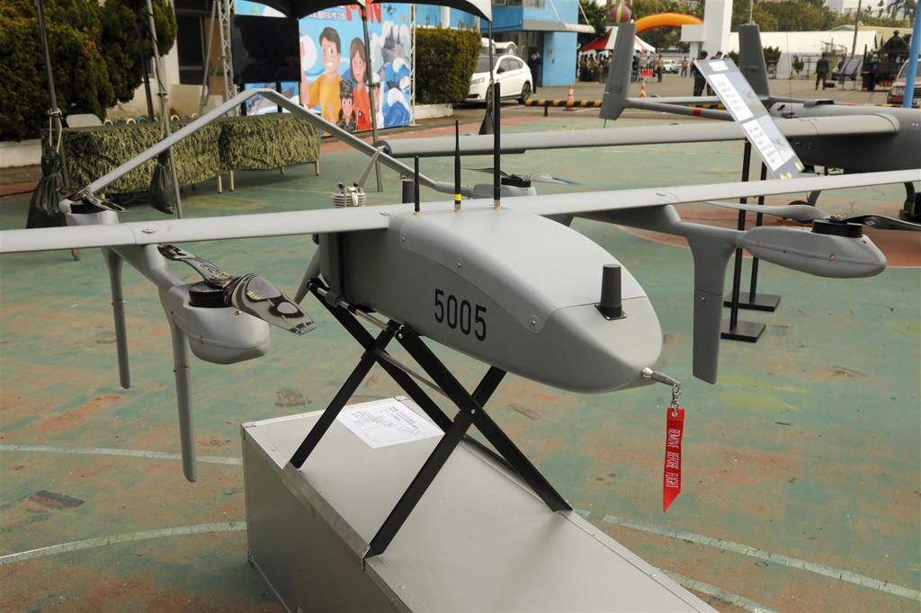 【新濱營區明開放】海軍5型現役無人機 一睹為快