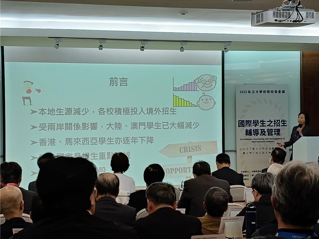 少子化衝擊高教 境外生招生成私校新焦點