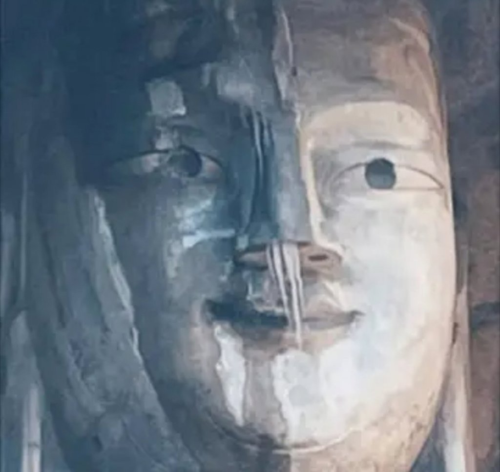 山西雲岡石窟大佛「凍出大鼻涕」網見罕見畫面：快熬薑湯