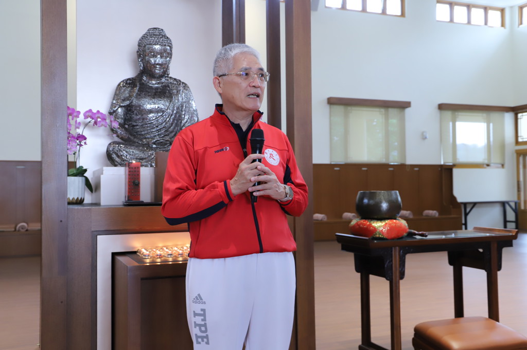 南華大學棒球隊授旗祈福　蓄勢待發力拼大專盃旗開得勝