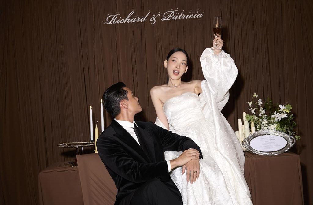 林映唯婚宴星光堪比金馬獎 致謝賈靜雯「讓我感受到家的溫暖」