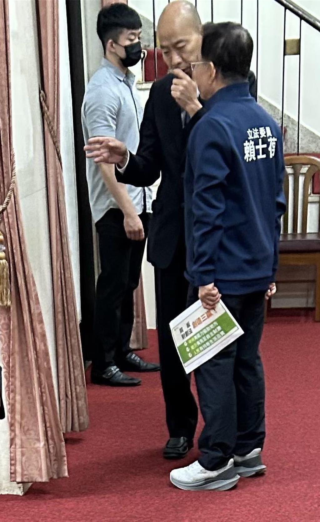 政院版財劃法付委有望？ 綠黨團曝：韓國瑜找兩藍委與財長協商