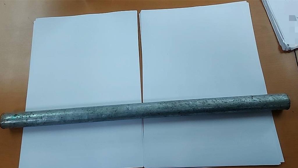 毒蟲持鐵棍無故攻擊路人 三重警趕赴逮捕