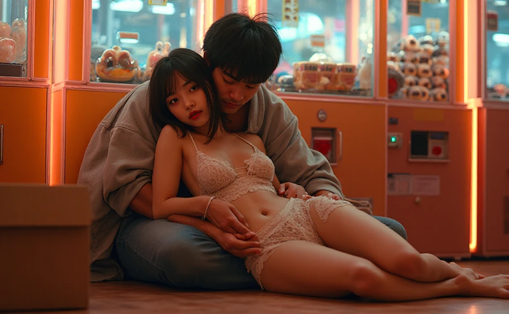 夾娃娃機店活春宮！女主角躺地「爽啪後神隱」 下場曝光