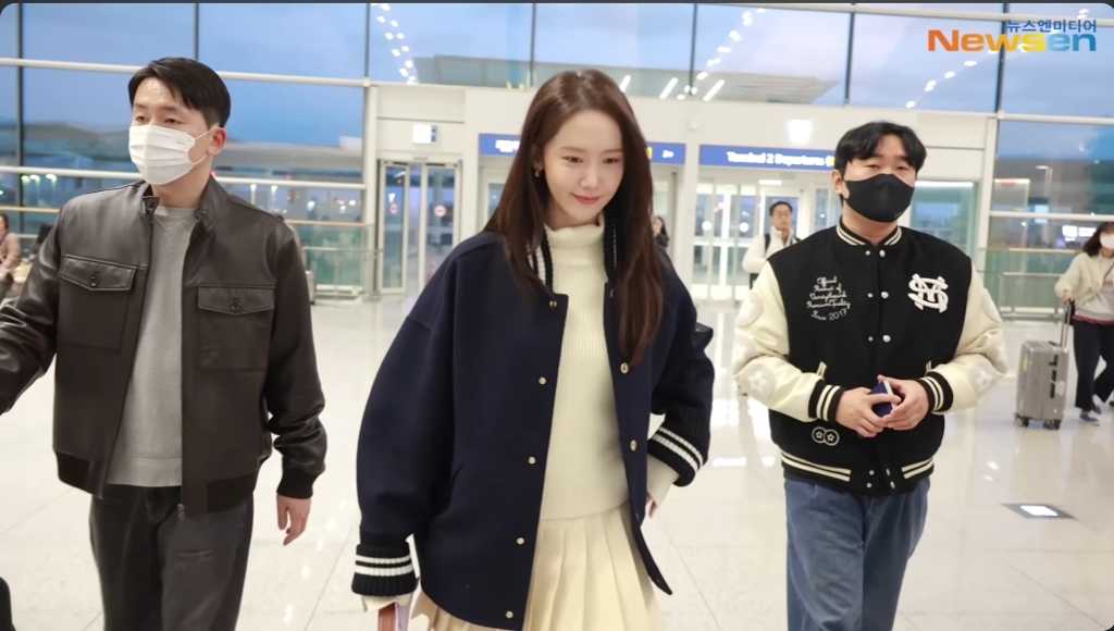 不只TWICE在台灣!潤娥一早就出發 現蹤機場仙氣畫面曝光