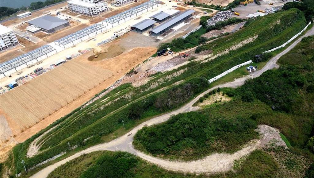 桃園八德大安掩埋場改造 擬建倉儲式資源再生廠