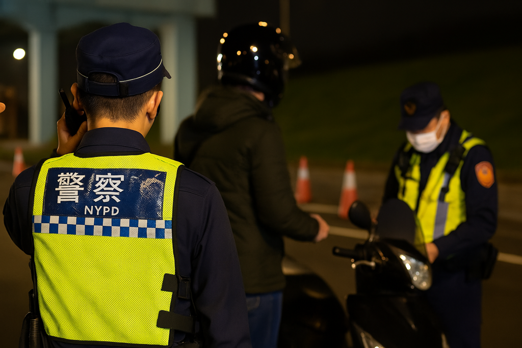 闖紅燈還拒檢！警連喊3聲「不好意思」　騎士裝傻飆離下場曝