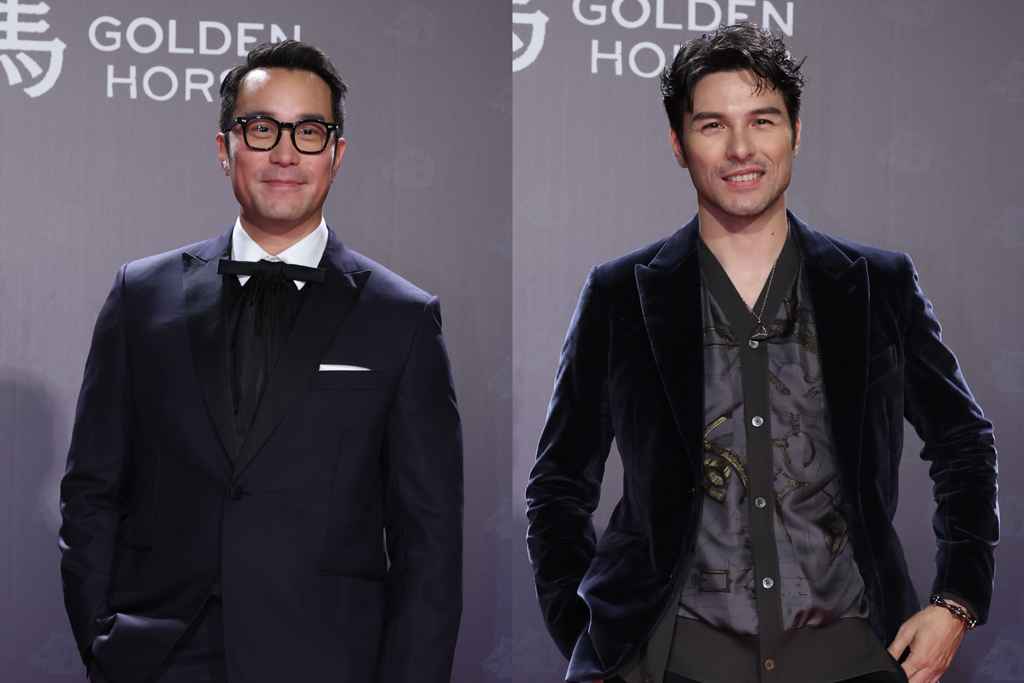 金馬62》張孝全、鳳小岳同框頒獎 最強售後互喊「老公」