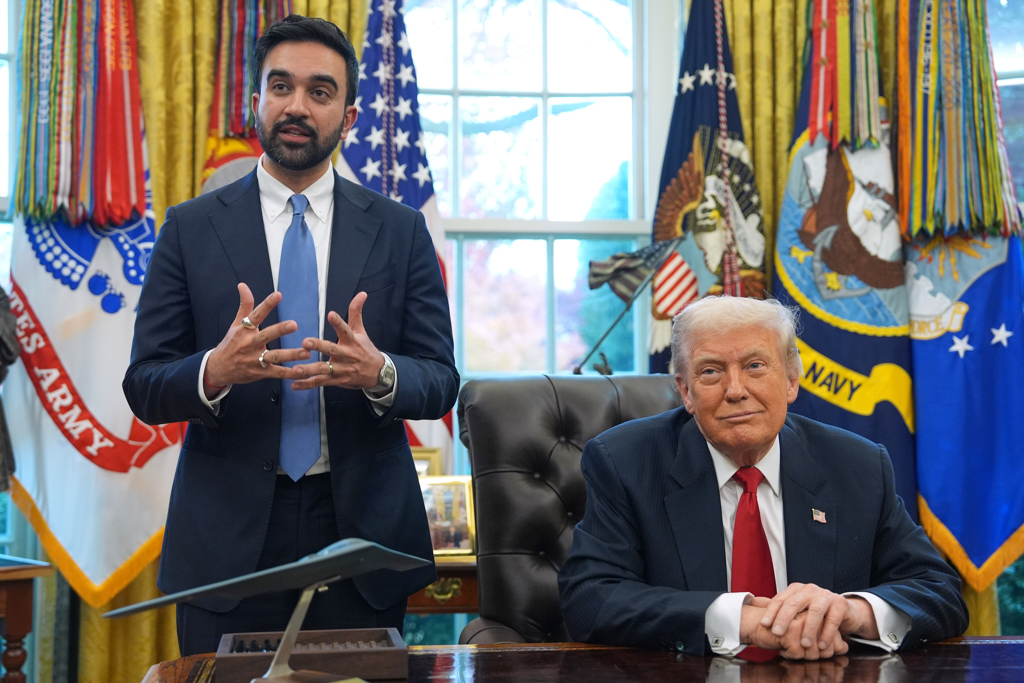 演哪齣？選前激烈互轟 川普見紐約準市長超祥和 盤算曝光