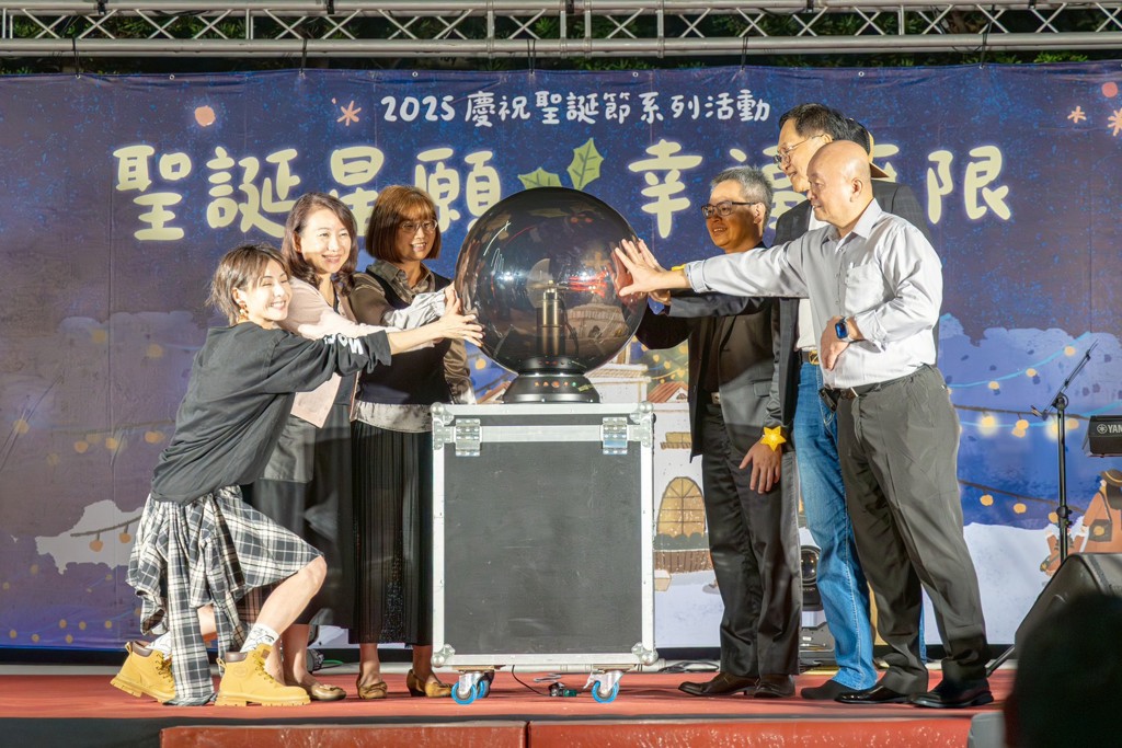 長老教會溫馨點亮愛!草屯聖誕晚會湧逾400人 外籍學生也同歡