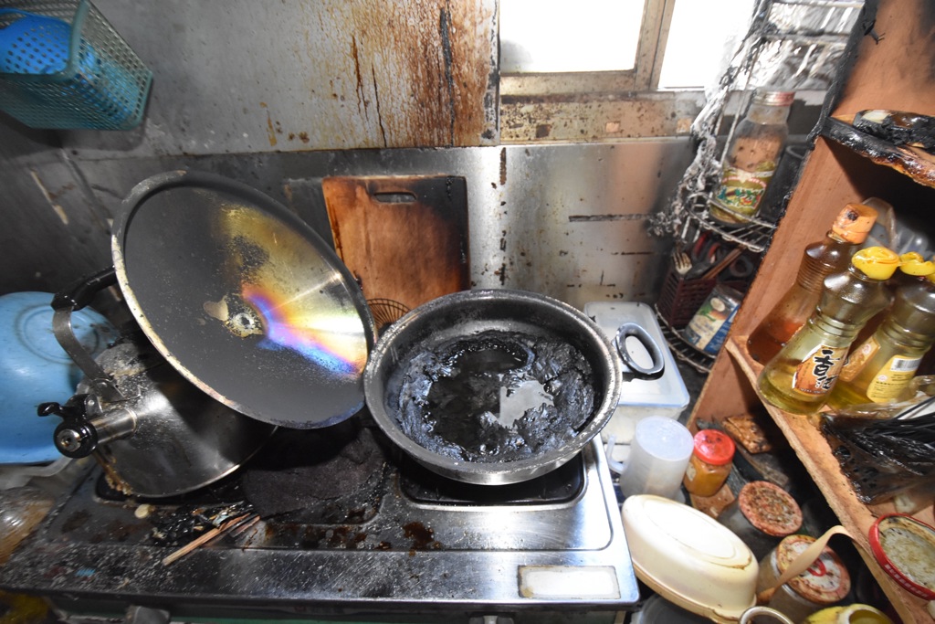 爐火烹調不慎占火災榜首　北市消防局：「人離火熄」保命