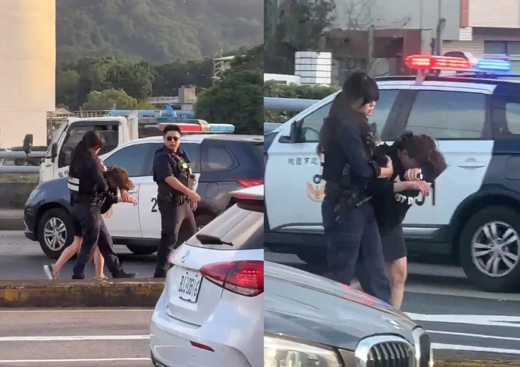 影》拒檢撞警遭開多槍破胎　桃園女毒販狼狽遭逮