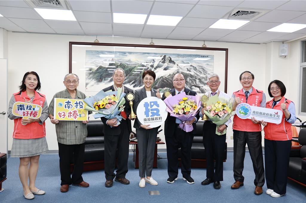 3醫師獲頒醫療奉獻獎 許淑華讚南投之光