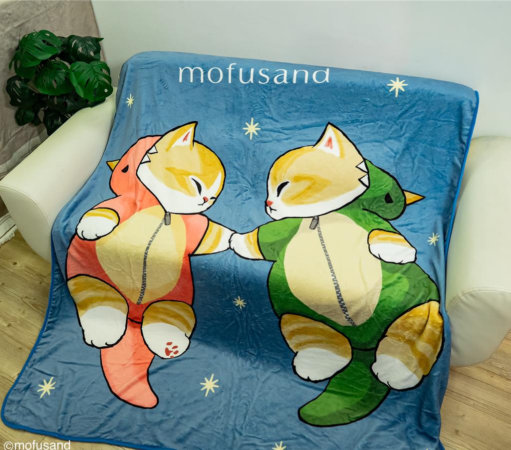 貓福珊迪快閃店推出冬天必備的毛毯,780元。(WeTrust信賴互動行銷有限公司提供/徐梓榕台北傳真)