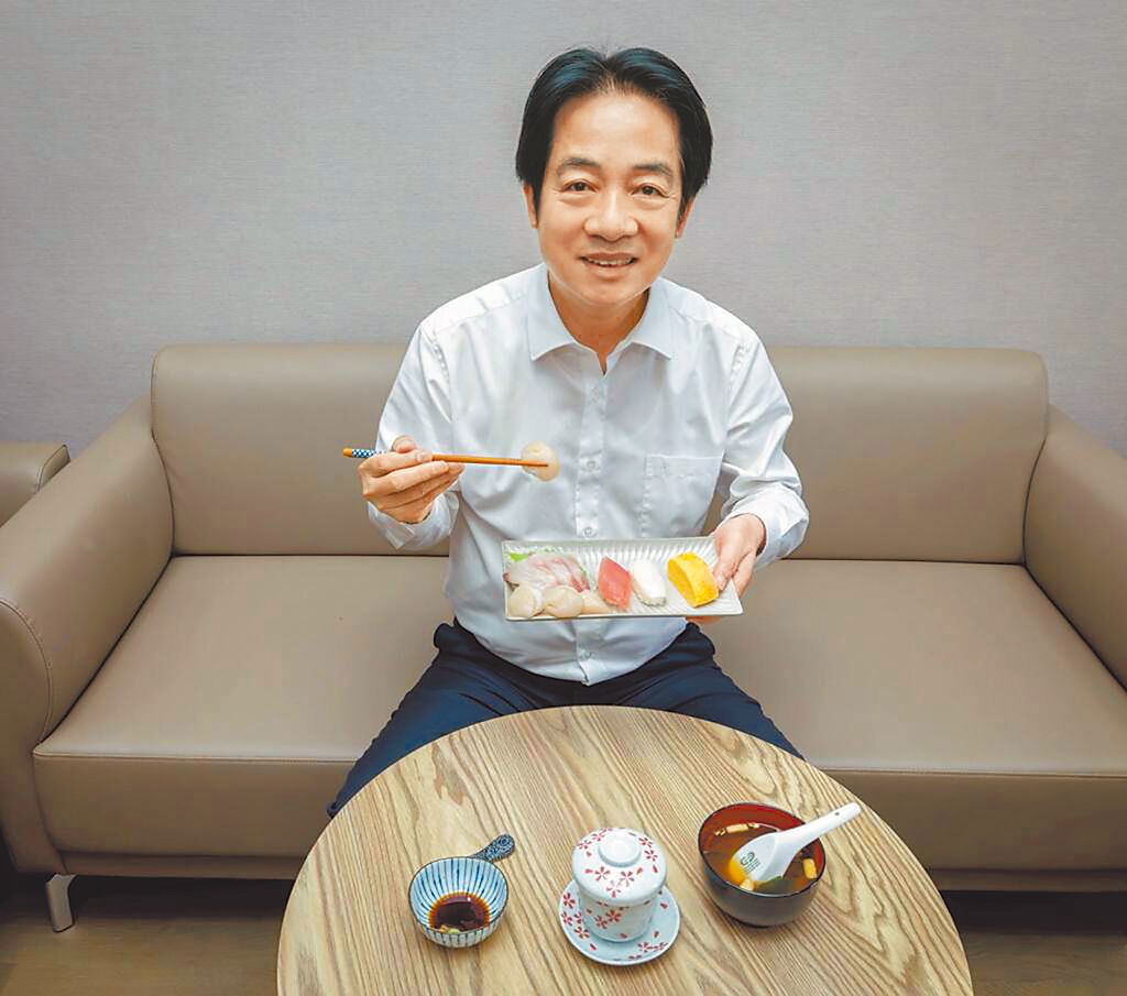 國台辦斥賴清德吃壽司挺日：吃「媚日飯」言行令人作嘔