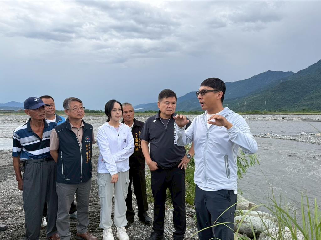 台東池上圳每逢大雨即中斷農用供水 綠委爭取千萬經費改善