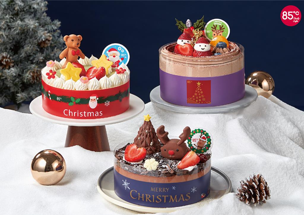 耶誕力拚進帳2200萬 85度C節慶蛋糕8折 加碼抽JELLYCAT娃娃