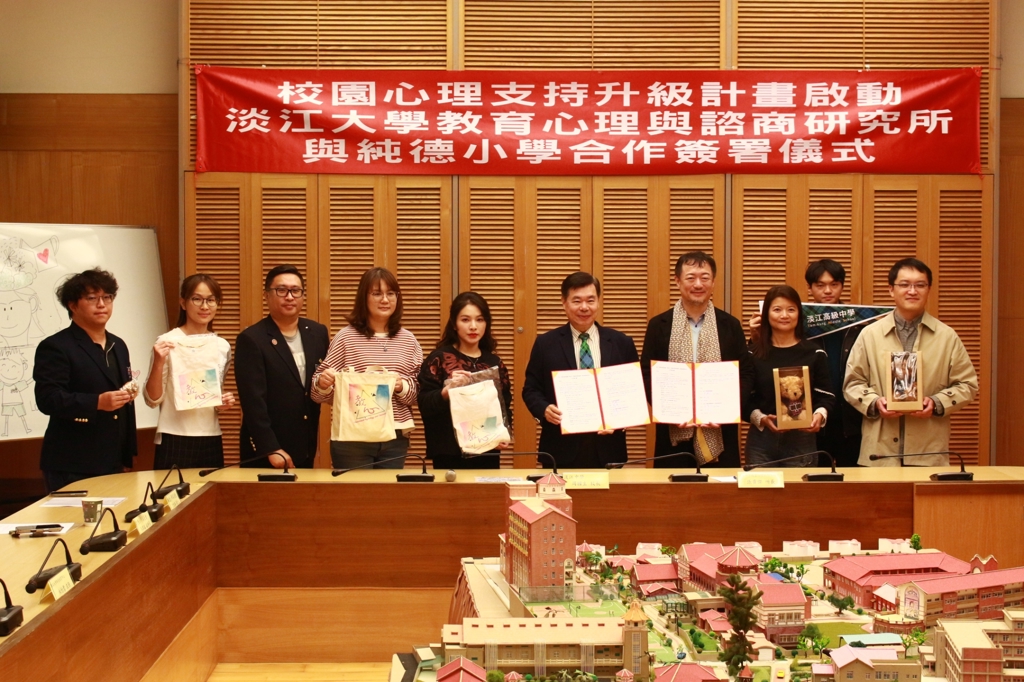 全台少見 研究生進駐國小校園 扛心輔重任