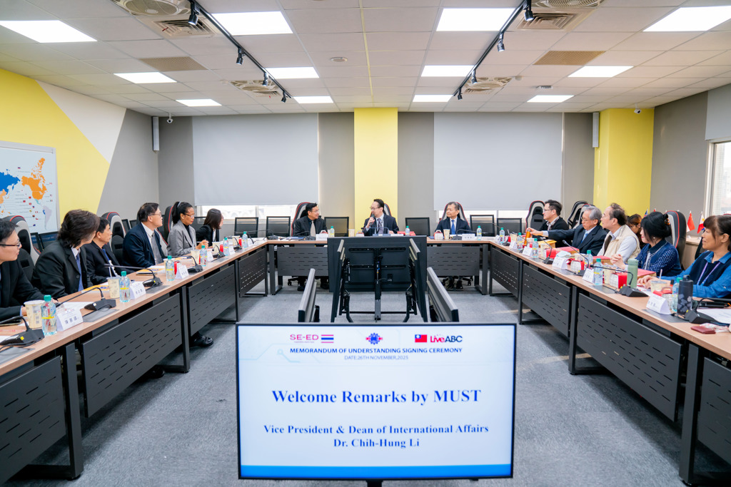 明新科大攜手泰國SE-ED、LiveABC　打造跨國半導體人才培育平台