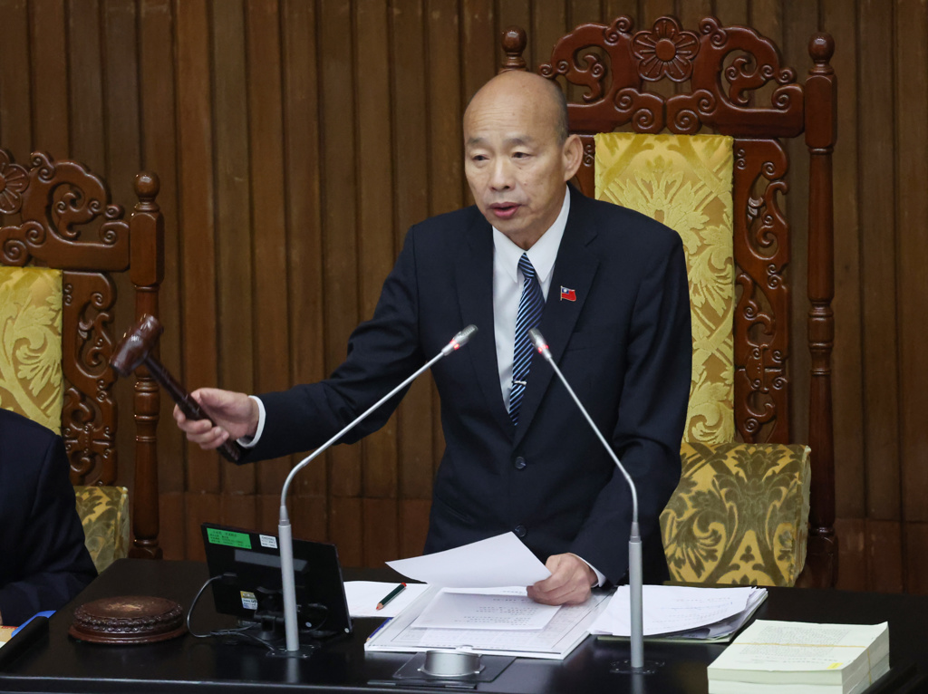 立法院長韓國瑜。（資料照／姚志平攝）