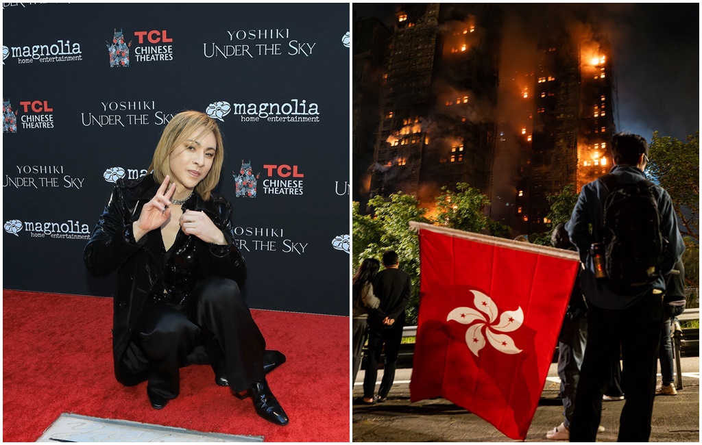 首位日本藝人救香港!YOSHIKI捐逾300萬「無法袖手旁觀」