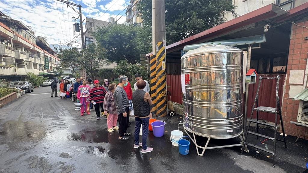 淡水突爆大停水！6萬戶受影響逾48小時 里長批：非天災是人禍