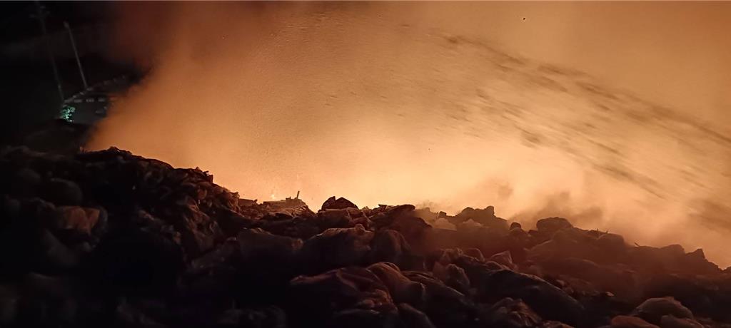 10天了!台南城西掩埋場也傳失火 烏樹林還在悶燒