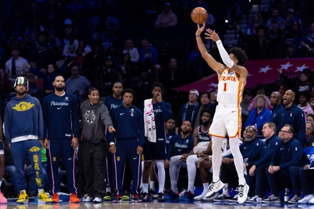 NBA》七六人3巨頭到齊 苦戰二度延長不敵老鷹JJ神射