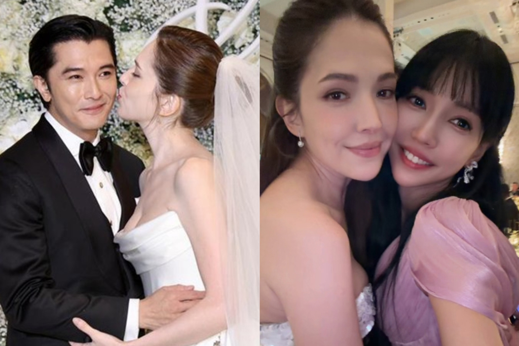 許瑋甯婚宴甜到爆 王力宏前妻李靚蕾嘆：讓人不得不相信愛情！