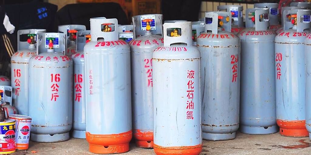 中油:12月桶裝瓦斯每公斤調漲1.7元